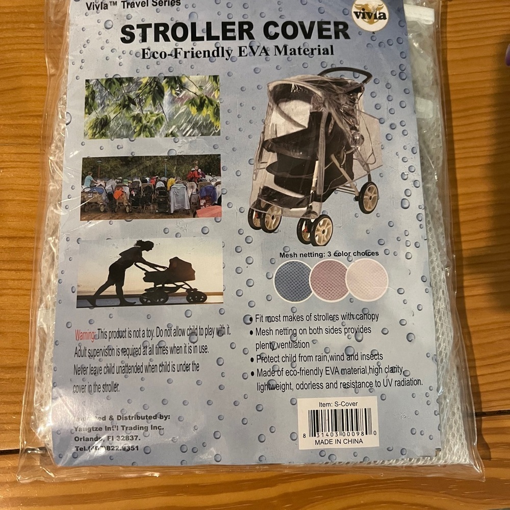 Stroller Cover with Mesh Netting